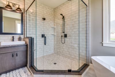 Tile Patterned Shower Floors